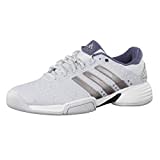 adidas Herren Barricade Team 4 CPT Sneaker, Silbergrau, 44 EU