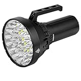 IMALENT MS32 Hellste Taschenlampe der Welt, 200.000 Lumen mit 32 Pcs Cree XHP 70.2 HI LEDs, Type-C Aufladbar, 8 Beleuchtungsmodi, IP56 Wasserdicht Camping Outdoor Taschenlampe