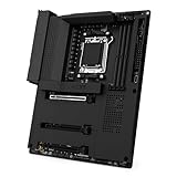 NZXT N7 B650E - AMD B650 Chipsatz - Unterstützt AMD Ryzen 8000 & 7000 Series CPUs (Sockel AM5) - ATX Gaming Motherboard - Integriertes Rear I/O Shield - DDR5 - Wi-Fi 6E - Schwarz