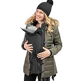 Jackenerweiterung | für Schwangerschaft & Baby-Tragezeit | mach Deine Jacke zur Umstandsjacke oder Tragejacke | Tragejacke für Babytrage | Tragejacke für Mama & Baby | Jackenerweiterung universal