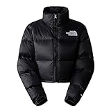 THE NORTH FACE Nuptse Short Damen Jacke, Tnf Black/Tnf Black, S