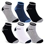 6 oder 12 Paar SPORT Sneaker Socken Herren mit verstärkter Frotteesohle Sportsocken Baumwolle 16210 WP (43-46 6 Paar)