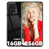 CUBOT X30P Smartphone ohne Vertrag 16GB(8GB+8GB) RAM 256GB ROM TF 1TB Expand 6,4" Bildschirm Android 13 Handy 48MP Kamera 4200mAh 4G Dual SIM NFC Fingerabdruck Schwarz