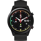 Xiaomi Mi Watch Version Smartwatch (1,39" AMOLED-HD-Display; Messung/Ãœberwachung Blutsauerstoffgehalt Herzfrequenz Stresslevel Schlafzyklus; GPS; 17 Sportmodi; 5 ATM; 16 Tage Akkulaufzeit) Schwarz