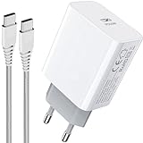 20W USB C Ladegerät für Samsung Galaxy A52 A72 A52S A32 A42 5G A12 A22 M12 M32 A53 A13 A54 A51 A71 A31 A41 A21S,Xiaomi Redmi Note 10 9 8 Pro 10S 9S,QC/PD 3.0 Netzteile Schnellladegerät+1.8M Ladekabel