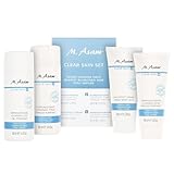 M. Asam CLEAR SKIN Set – Gesichtsreinigungs-Set gegen Pickel & Hautunreinheiten beinhaltet Reinigungsgel (200ml), Klärungstonic (200ml), 24H Effect Cream (100ml) & Reinigungsmaske (100ml)