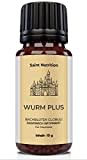 Saint Nutrition® Wurm Plus Globuli - für Tiere - DIE Wurmkur Alternative für Hunde + Katzen, natürliche Ernährung für Hund & Katz, 10 g Inhalt