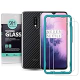 Ibywind Schutzfolie kompatibel mit OnePlus 7, mit Kamera Schutzfolie, Carbon Fiber Skin für die Rückseite, Inklusive Easy Install Kit (Zentrierrahmen)