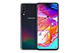 Samsung Galaxy A70 - Smartphone (17.0cm (6,7 Zoll) 128GB interner Speicher, 6GB RAM, Dual Sim, Schwarz) - Deutsche Version