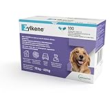 ZYLKENE® Kapseln (100 x) Zur Stressreduzierung | Ergänzungsfuttermittel für mehr Wohlbefinden in ungewohnten Situationen | Für Hunde von 15 kg - 60 kg | 450mg