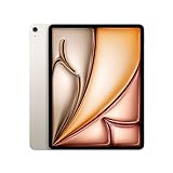 Apple 13" iPad Air (M2): Liquid Retina Display, 128 GB, 12 MP Querformat Frontkamera/12 MP Rückkamera, WLAN 6E, Touch ID, Batterie für den ganzen Tag – Polarstern