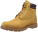 Timberland Herren 6in Water Resistant Basic Fashion Boot, Wheat, 45 EU Weit