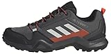 adidas Herren Terrex AX3 Gore-TEX Hiking Shoes Wanderschuhe, DGH solid Grey/Grey one/solar red, 45 1/3 EU