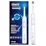 Oral-B Genius X Elektrische Zahnbürste/Electric Toothbrush, 6 Putzmodi für Zahnpflege, künstliche Intelligenz & Bluetooth-App, Geschenk Mann/Frau, Designed by Braun, weiß