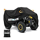 HAYCOVER ATV Abdeckung Wasserdicht Heavy Duty XXXL 102 Inches 300D Oxford Cloth Quad ATC 4 Wheeler Rain Cover All Weather für Polaris Sportsman Yamaha Honda Kawasaki Quad Bike(260 * 120 * 120 cm)