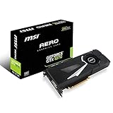 MSI GeForce GTX 1070 Aero OC 8GB Nvidia GDDR5 1x HDMI, 3x DP, 1x DL-DVI-D, 2 Slot Afterburner OC, VR Ready, 4K-optimiert, Grafikkarte