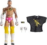 Mattel WWE Elite Actionfigur und Zubehör, Serie #113, ca. 15 cm große Sammelfigur CM Punk mit 25 Bewegungspunkten und austauschbaren Händen, JCH87