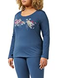 Triumph Damen Pk 02 Lsl X Pyjamaset, Smoky Blue, 40 EU