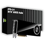 PNY NVIDIA RTX 6000 Ada Generation 48GB GDDR6 PCI Express 4.0 Dual Slot 4X DisplayPort, 8K Support, Ultraleiser aktiver Lüfter