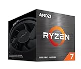 AMD Ryzen 7 5700 Prozessor (8 Kerne/16 Threads, 65W TDP, AM4 Sockel, Cache 20MB, Bis zu 4.6 GHz Frequenz Boost, Wraith Spire Kühler)