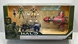 HALO Klassifiziertes Fahrzeug 2 Pack: Mungo w/Master Chief + Banished Ghost w/Elite Warlord