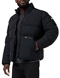 Champion Herren Rochester 1919 Outdoor High Neck Gepolsterte Jacke, Nero, L