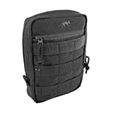 Tasmanian Tiger TT Tac Pouch 5 Rucksack Zusatz-Tasche für Zubehör EDC, Molle-kompatibel, incl. Regenhülle, 20 x 15 x 5 cm (Black)