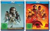 Dune Part 1+2 (Teil I 2021 + Teil II 2024) im Set - Deutsche Originalware [2 Blu-rays]