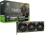 MSI GeForce RTX 4070 Ti SUPER 16G Gaming Slim Stalker 2 Edition Grafikkarte - Mit Stalker 2 GameCode, RTX 4070 Ti GPU, 16GB GDDR6X (21Gbps/256-bit), PCIe 4.0, TRI FROZR 3, HDMI 2.1, DisplayPort 1.4a