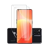 Rcokas [2 Stück für Schutzfolie Oppo Find X3 Pro Panzerglasfolie [Soft TPU][HD Displayschutzfolie], Displayschutz für Find X3 Pro Folie Oppo Find X3 Pro 5G Schutz [Frei von Kratzern][Anti-Bläschen]