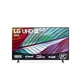 LG 55UR75006LK 139 cm (55 Zoll) UHD Fernseher (Active HDR, 60 Hz, Smart TV) [Modelljahr 2023]