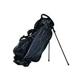 JuCad Bag 2 in 1 Waterproof I Wasserdicht I Tragebag I Cartbag I Golf I Tasche I Farbe Schwarz