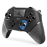 ASUSPORACE AUROCE Wireless Controller Kompatibel mit PlayStation 4 Slim/Pro/PC, mit Hall Sensor Trigger/ALPS Joysticks/Dual Vibration [1 Stück Packung]