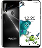 OUKITEL C17 Pro (2019) Android 9.0 4G Smartphone ohne Vertrag - 6,35 Zoll Sackloch Vollbild, 4GB + 64GB(256GB Erweiterbar), Helio P23 Octa Core Dual-SIM Handy, 13 MP Kamera, 3900mAh Akku, Schwarz