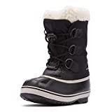 Sorel KIDS YOOT PAC NYLON WATERPROOF Schneestiefel für Unisex Kinder, Schwarz (Black) - Youth, 38 EU