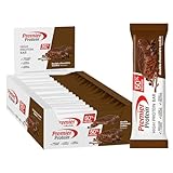 Premier Protein - High Protein Bar 50% - Double Chocolate Cookie - 16x40g - Low Sugar - Low Carb - palmölfrei