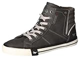 MUSTANG Damen Schuhe High Top Sneaker 1146-526-259 Graphit 38