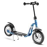 PUKY R 03 Scooter | sicherer Roller für Kinder ab 3 Jahren | rutschfestes Trittbrett | höhenverstellbarer Lenker | Fahrrad-Alternative | Himmelblau