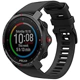 Polar Grit X Pro – GPS-Multisportuhr – Strapazierfähigkeit auf Militärstandard, Saphirglas, Pulsmessung am Handgelenk, Lange Akkulaufzeit, Navigation – Ideal für Outdoorsport, Geländelauf, Wandern