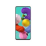 Samsung Galaxy A51 Android Smartphone ohne Vertrag, 4 Kameras, 6,5 Zoll Super AMOLED Display, 128 GB/4 GB RAM, Dual SIM, prism crush Schwarz