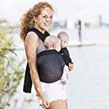 MiniMonkey - Baby Twin Carrier Black