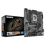 Gigabyte Z790 S DDR4 Motherboard - Unterstützt Intel Core 14th CPUs, 8+1+1 Phasen Digital VRM, bis zu 5333MHz DDR4, 3xPCIe 4.0 M.2, 2.5GbE LAN, USB 3.2 Gen 2