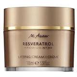 M. Asam Resveratrol Premium NT50 Lifting Crème XXL (100ml) – Anti Aging Crème mit Resveratrol für glatte & sichtbar geliftete Haut – Hyaluron Creme, Gesichtspflege für jeden Hauttyp