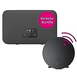 Telekom Speedport Smart 4 Router & Speed Home WLAN Repeater im Set mit Wi-Fi 6 und Mesh-Technologie - kein Glasfasermodem integriert I Plug & Play per WPS, 2 LAN-Anschlüsse