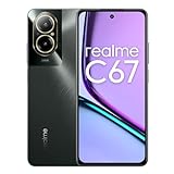 realme Smartphone C67 5000 mAh 8 GB + 256 GB 6,72 Zoll 90 Hz Dual Stereo Lautsprecher Snapdragon 685 108 MP 3X In-Sensor Zoom Kamera, Black Rock