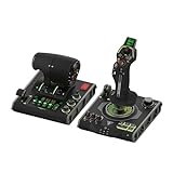 Turtle Beach VelocityOne Flightdeck - Universeller HOTAS-Simulation-Joystick & Schubhebel mit Touch-Display, integriertem HUD & kontaktlosen Sensoren für Luft & Weltraumkämpfe - für Windows 10/11