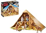 PLAYMOBIL 71148 Asterix: Pyramide des Pharao, Obelix, Asterix, Miraculix, Numerobis, Schraubzieris, Idefix, Spielzeug für Kinder ab 5 Jahren [Exklusiv bei Amazon]