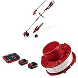 Einhell Akku-Multifunktionswerkzeug GE-LM 36/4in1 (4 in 1 - Heckenschere, Kettensäge, Trimmer, Motorsense, inkl. Starter Kit, inkl. Ersatzspule)