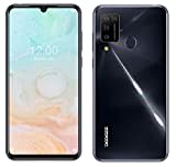 DOOGEE N20 PRO (6GB+128GB) Smartphone ohne Vertrag, Android 10 Handy, Helio P60 Octa-Core, 16MP AI Five-Kamera, 6,3-Zoll-FHD + Bildschirm, 4400mAh-Akku, GPS-Fingerabdruck-Gesichtserkennung Schwarz