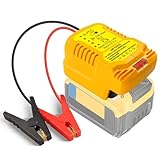 Auto Jump Starter Adapter für DeWalt 20V 60V Batterie,11 Gauge Auto Batterie Jump Starter, Heavy Duty Auto Booster Kabel für Jump Starting Tote oder schwache Batterien, Motor bis 3.5 Liter